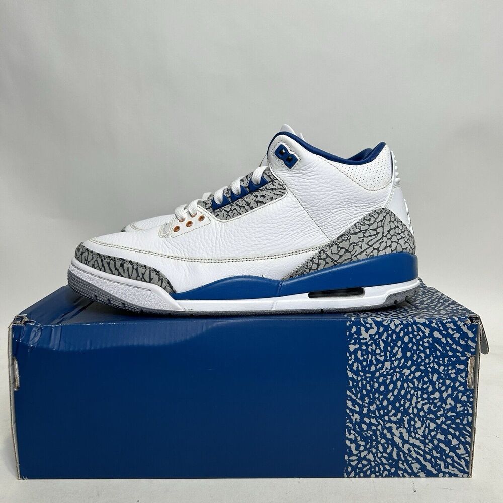 Nike Air Jordan 3 Retro “Wizards/Blue White Copper” 2024 - Picture 6 of 8